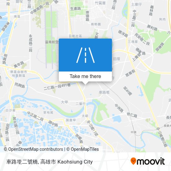 車路墘二號橋地圖