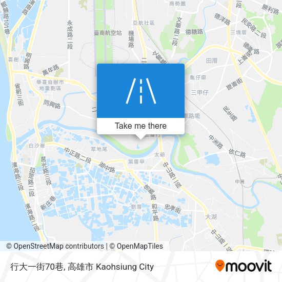 行大一街70巷 map