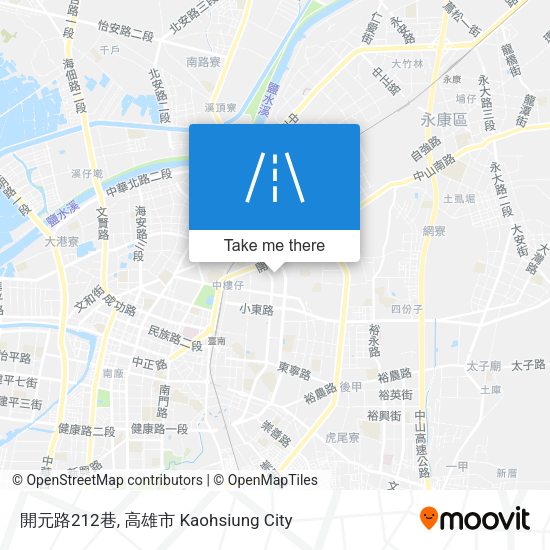 開元路212巷地圖