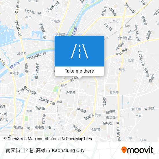 南園街114巷 map