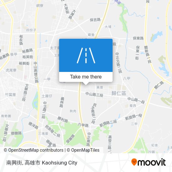 南興街 map