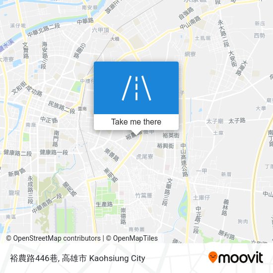 裕農路446巷 map