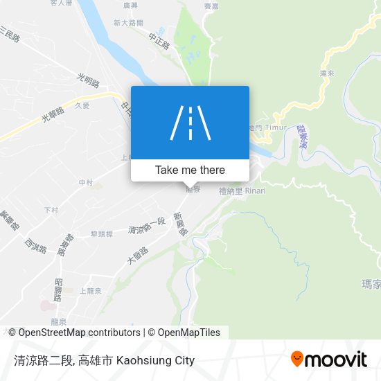 清涼路二段 map