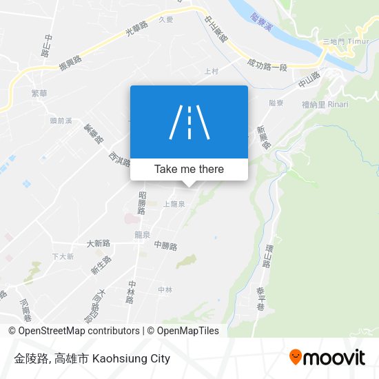 金陵路地圖