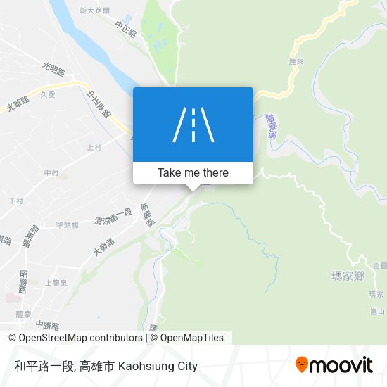 和平路一段地圖