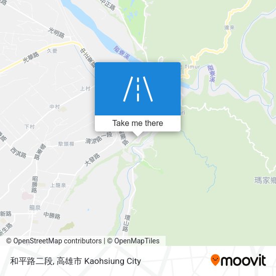 和平路二段地圖