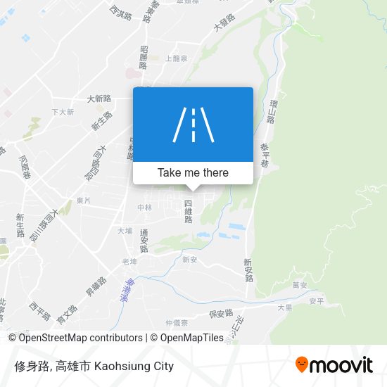 修身路地圖
