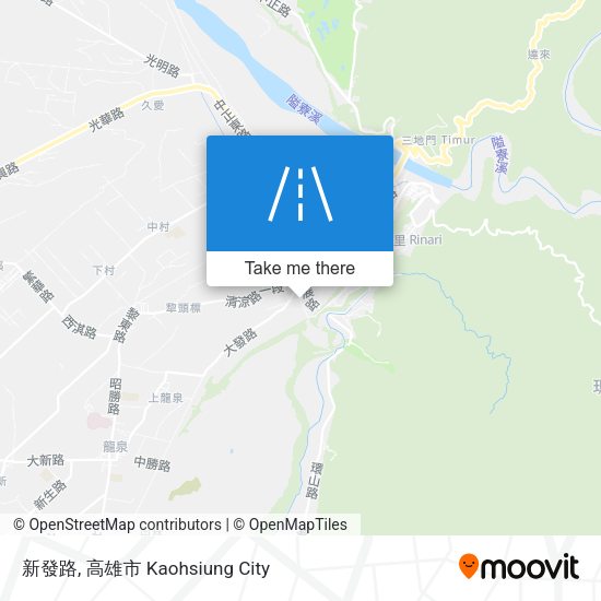 新發路 map