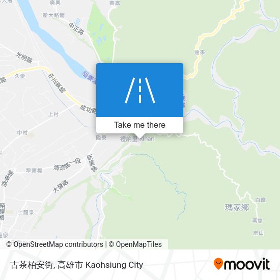 古茶柏安街 map