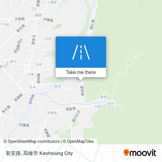 新安路地圖