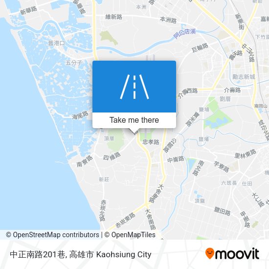 中正南路201巷 map