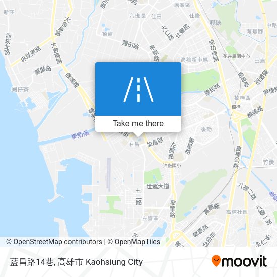 藍昌路14巷 map
