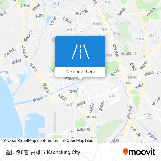 藍田路8巷地圖
