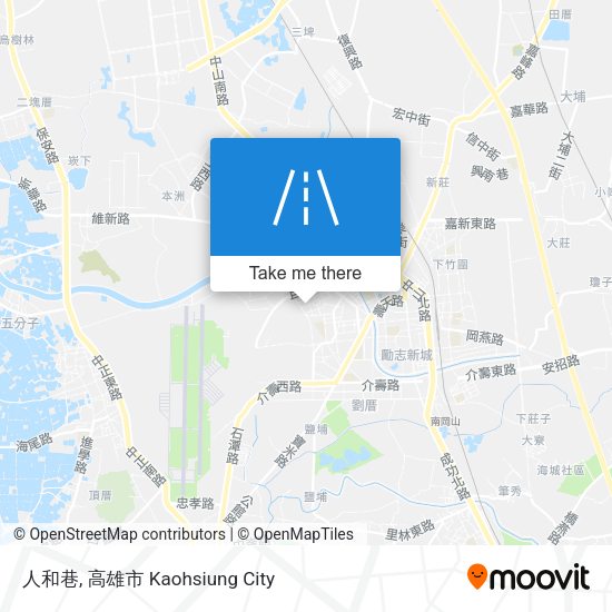 人和巷地圖