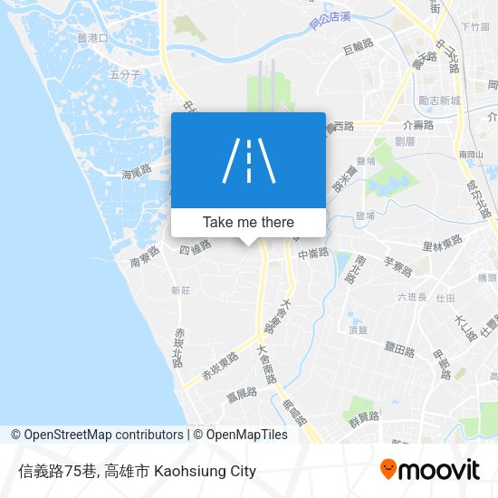 信義路75巷 map
