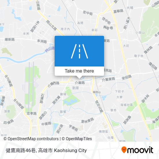 健鷹南路46巷地圖