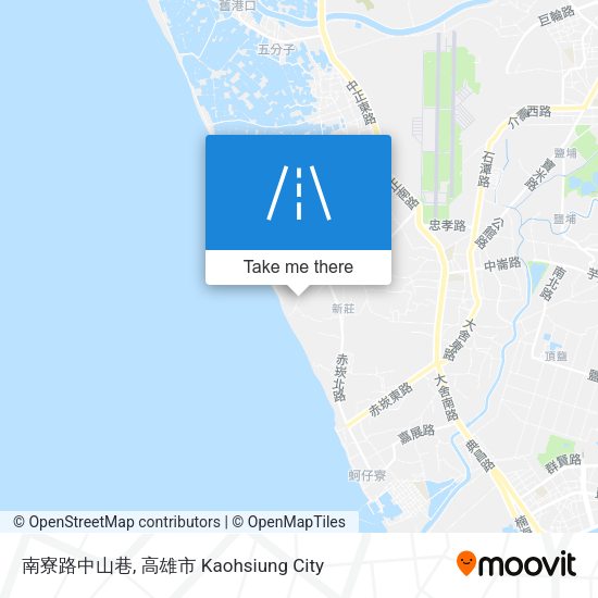 南寮路中山巷 map