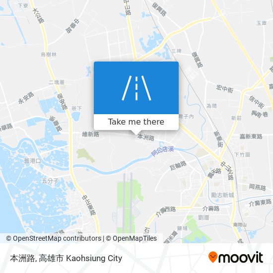 本洲路 map