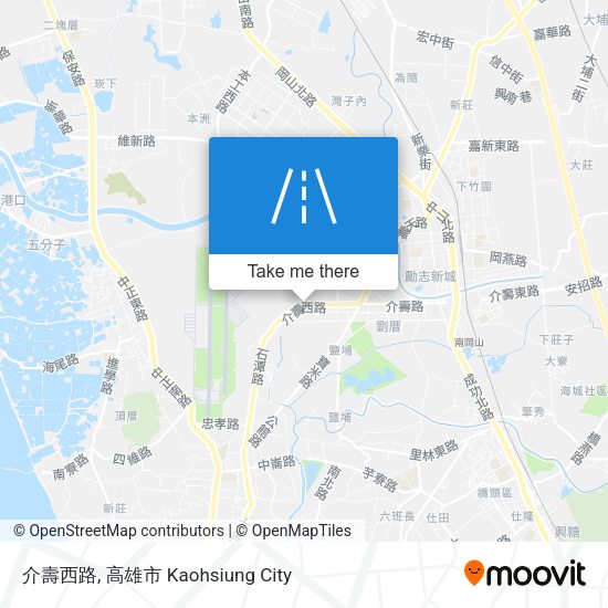 介壽西路地圖