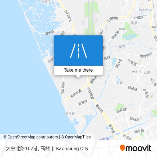 大舍北路107巷地圖