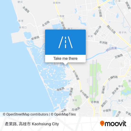 產業路 map