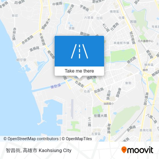 智昌街 map