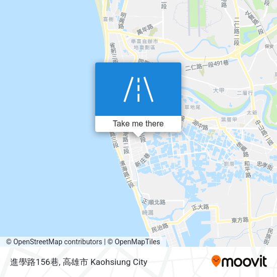 進學路156巷 map