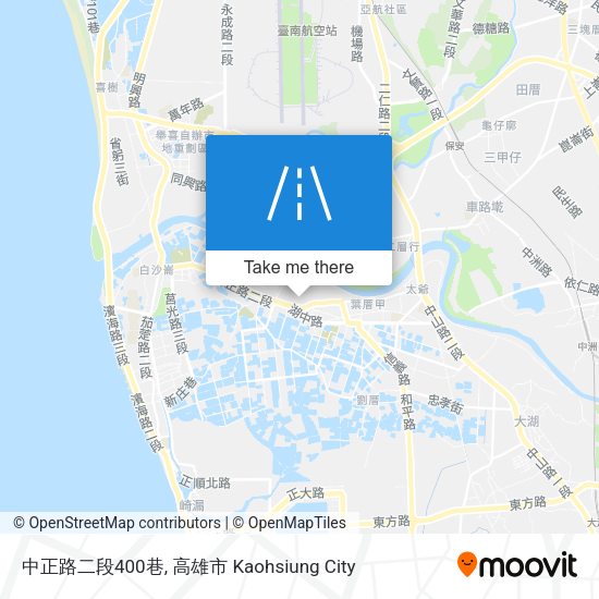 中正路二段400巷 map