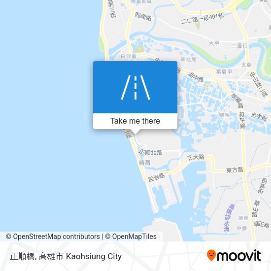 正順橋 map