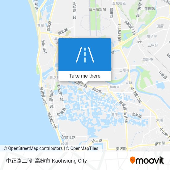 中正路二段 map