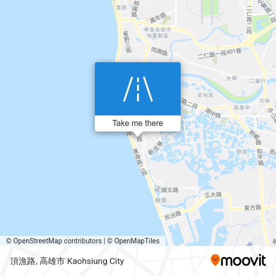 頂漁路地圖