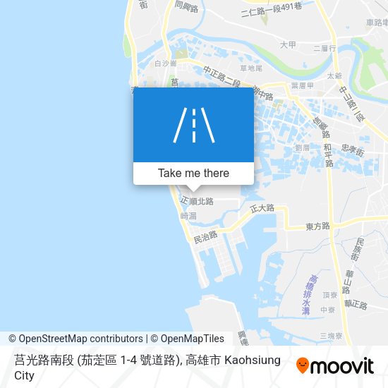 莒光路南段 (茄萣區 1-4 號道路) map