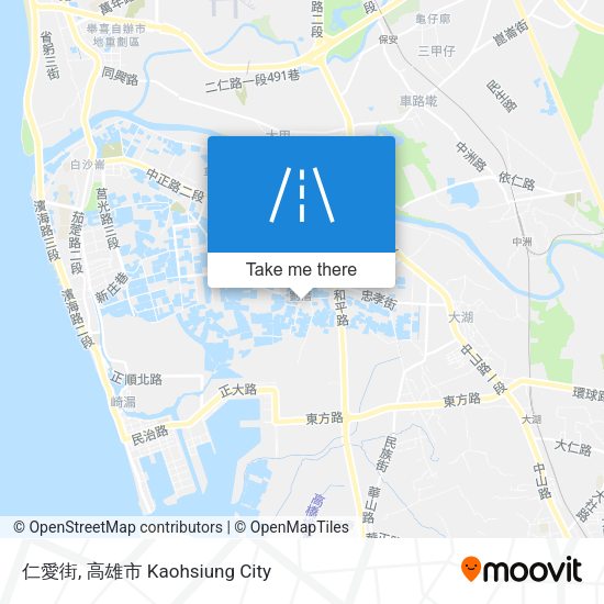 仁愛街 map