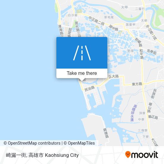 崎漏一街 map