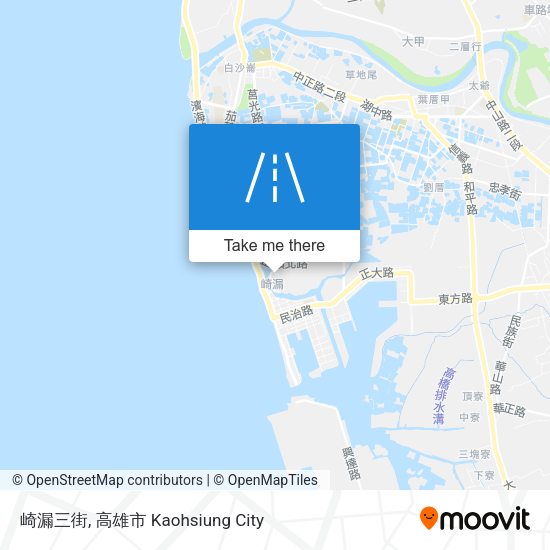 崎漏三街地圖