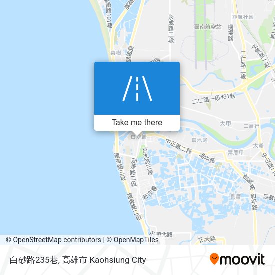 白砂路235巷 map