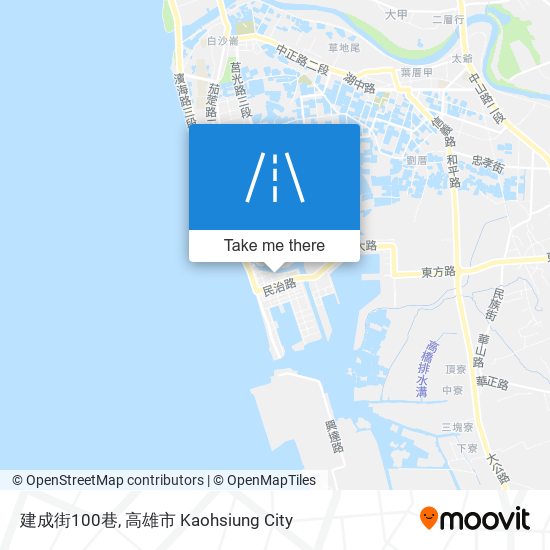 建成街100巷 map