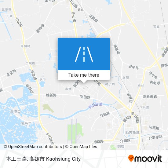 本工三路地圖