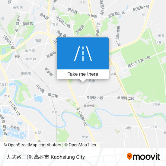 大武路三段地圖
