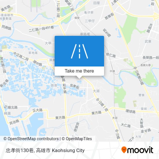 忠孝街130巷 map