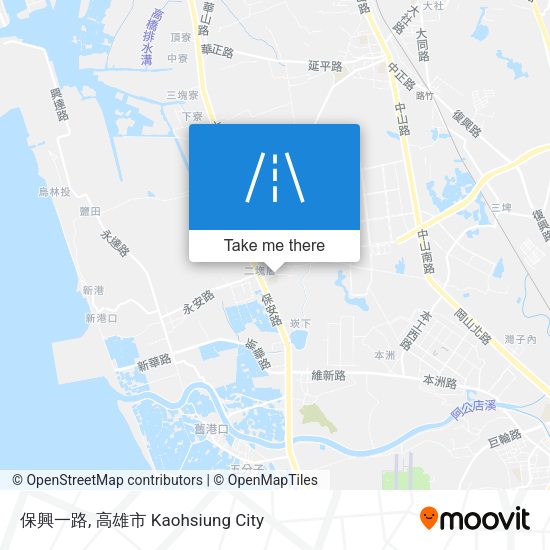 保興一路 map