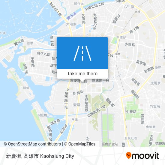 新慶街地圖