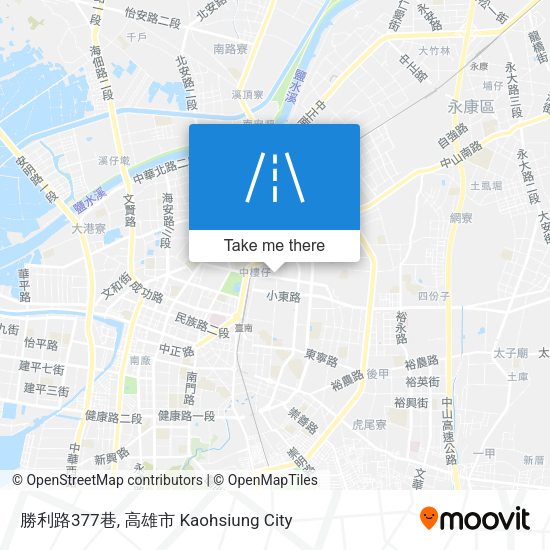 勝利路377巷 map
