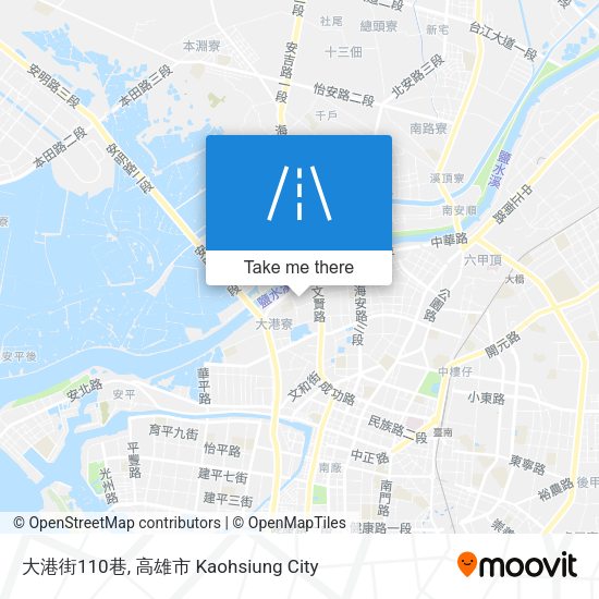 大港街110巷 map