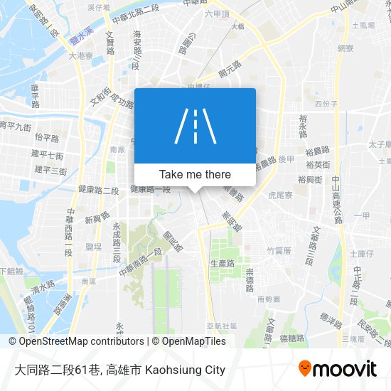 大同路二段61巷地圖