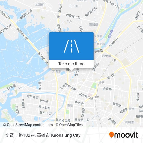 文賢一路182巷 map