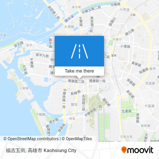 福吉五街 map