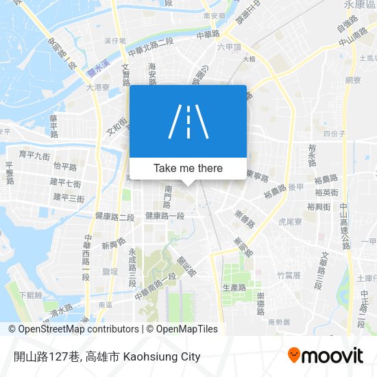 開山路127巷 map