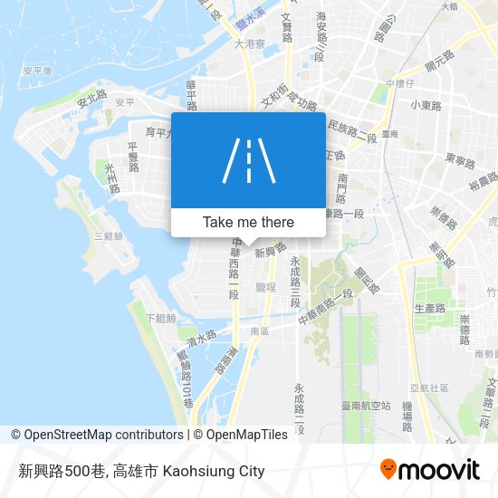 新興路500巷 map