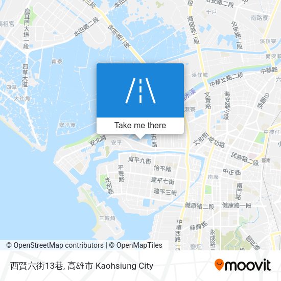 西賢六街13巷 map